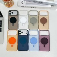 Coque de téléphone PC antichoc et anti-rayures avec chargement magnétique sans fil de haute qualité pour iPhone 18 Pro Max/18 Pro/18/17 Air/16/15/14/13