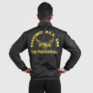 Chaqueta Negra Satinada Live Free - Product Image 2