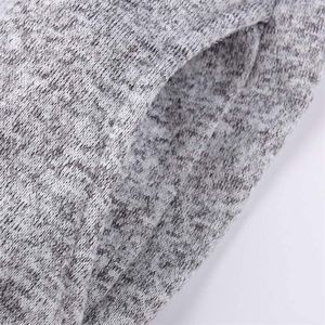 Otoño hombres 100% algodón 2 piezas cremallera correr conjunto etiqueta personalizada bolsillo reflectante chándal peso pesado impreso Dropshipping - Product Image 5