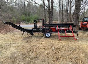 Livraison gratuite, processeur de bois de chauffage Kohler 2,5 CV, tout hydraulique, plateau de 12 pouces pour bûches de 18 pouces de diamètre, convoyeur de décharge hydraulique de 12 pouces - Product Image 4