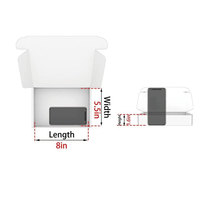 Boîte découpée sur mesure de qualité supérieure, best-seller, avec nouveau design, revêtement UV, gaufrage et pelliculage brillant