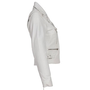 Nouvelle arrivée Vestes en cuir véritable personnalisées de haute qualité pour femmes Grande taille Logo personnalisé Prix bas pour les femmes - Product Image 6