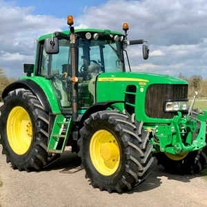 Tractor John Deere 6130R de 80 CV, 4x4, con Cabina con Aire Acondicionado, Equipo Agrícola Multifuncional, Caja de Cambios, Bomba Diesel, Rodamiento, Venta al Por Mayor, Mejor Calidad - Product Image 3