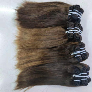 Cabello crudo vietnamita Natural 100%, cabello indio de estilo ondulado profundo suelto de un solo donante, MOQ 300 gramos, Envío Mundial - Product Image 1