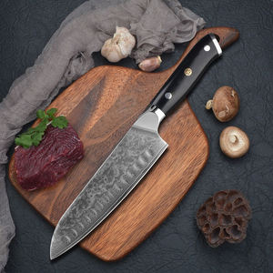 Cuchillo de cocina profesional personalizado al por mayor con mango de acero damasco OEM ODM cubiertos para verduras y frutas - Product Image 5