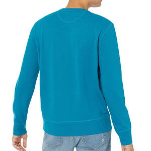 เสื้อสเวตเตอร์มีฮู้ดของผู้ชายผ้าฝ้ายสีทึบทรงโอเวอร์ไซส์ระบายอากาศได้ดีเสื้อผ้าแฟชั่นสตรีทพิมพ์ลายออกแบบได้ตามต้องการ - Product Image 3