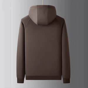 Conjunto de chándal de poliéster de tela personalizada para hombre, chaqueta con cremallera + Joggers, ropa deportiva transpirable de secado rápido con impresión de logotipo - Product Image 4