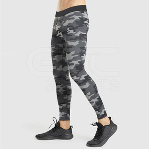 Nuevo diseño de mallas de Yoga de secado rápido, ropa de fitness de talla grande para hombres, pantalones de algodón de servicio OME personalizados para el Deporte - Product Image 3