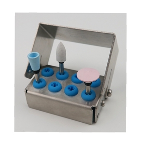 Boîte de stérilisation pour fraises en acier inoxydable 4/6/8 trous porte-fraises dentaires - Product Image 4