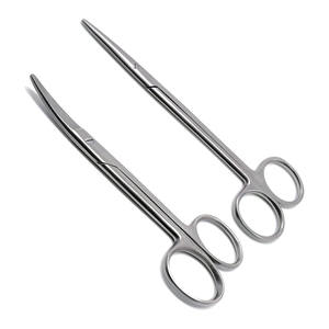 Ciseaux de dissection professionnels de qualité supérieure en acier inoxydable METZENBAUM 180 mm 7 pouces, instruments chirurgicaux stériles, ensemble d'instruments manuels - Product Image 2