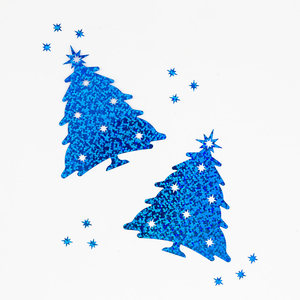 ลูกบอลโฮโลแกรมสำหรับคริสมาสต์และเครื่องประดับต้นไม้เลื่อมรูปร่างพิเศษสี selanusa - Product Image 1