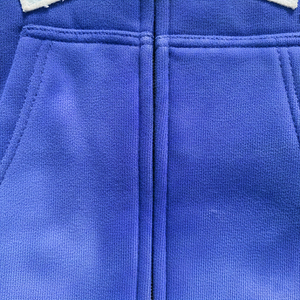Wholesale High Quality 100% Cotton Winter Embroidered <b>Sun</b> Faded Wash French Terry <b>Spray</b> Washed Zip-Up Hoodie for Men - Product Image 5