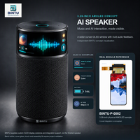 Layar Sentuh AMOLED Fleksibel OEM 3,26 Inci 382x720 MIPI DSI 800 Nit Modul Tipis Dapat Dibengkokkan untuk Speaker Bluetooth Nirkabel Portabel