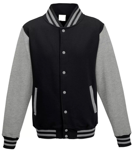 Chaquetas universitarias de invierno para niños y adultos, chaqueta Bomber con letras, Mangas de cuero, soporte, venta al por mayor, chaqueta de béisbol en blanco para hombres - Product Image 1