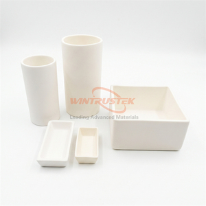 Creusets cylindriques en céramique d'alumine de haute pureté pour la fusion en laboratoire - Product Image 6