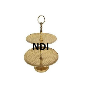 Soporte de Metal para servir pasteles de alta calidad, precio al por mayor, accesorios de decoración para fiesta de Navidad, soporte para servidor de pasteles de frutas - Product Image 1