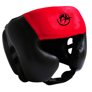 Protector de piel auténtica para la cabeza de boxeo, Protector de cabeza para casco de combate - Product Image 6