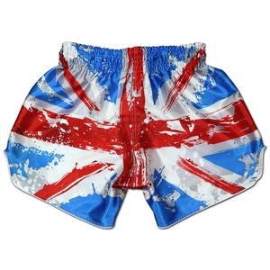 กางเกงมวยไทยสำหรับผู้ชาย แบบมืออาชีพ สำหรับฝึกซ้อมและแข่งขัน ขายส่ง คุณภาพสูง ระบายอากาศได้ดี - Product Image 1