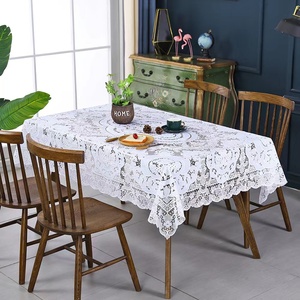 Mantel Rectangular Resistente Bordado de Algodón, Lino y Poliéster con Apliques <span class=keywords><strong>Bordados</strong></span>, Colección de <span class=keywords><strong>Manteles</strong></span> Nueva York - Product Image 5