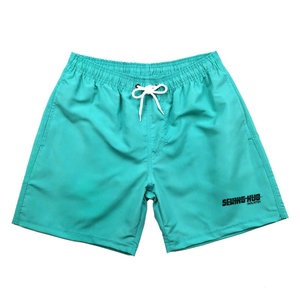 Pantalon tricoté personnalisé pour hommes Oem Maillot de bain réglable en polyester avec poches Short de bain pour hommes - Product Image 6