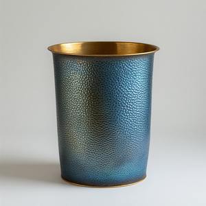 Poubelle en métal de style moderne avec couvercle à pédale, conçue pour des espaces de vie propres, assurant l'hygiène, la commodité et une performance à long terme - Product Image 2