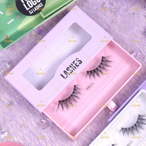 <strong>Half</strong> Lashes Mink Natural Cat Eye Wispy False <strong>Eyelashes</strong> Fluffy Volume Strip Fake <strong>Eyelashes</strong> Corner Eye Lashes - Product Image 6