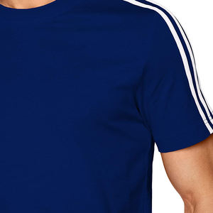 Blanc O-cou Hommes 100% Coton T-shirt Imprimer Personnaliser T-Shirt T-shirts Impression Personnalisée fabriquée au Pakistan - Product Image 6