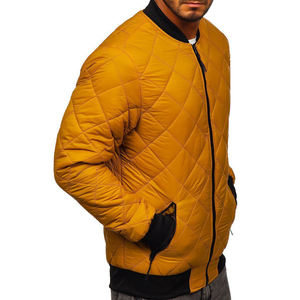 Chaqueta acolchada de invierno de alta calidad con cuello levantado para hombre, abrigo de burbujas con logotipo personalizado, diseño hinchado cómodo y cálido con servicio OEM - Product Image 5