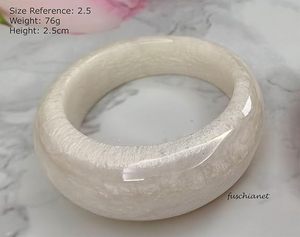 UnfoldSelf Handcrafted Woven Resin Bangles Set Waterproof Customizable Color Luxury Fashion Statement Wedding Bracelet - Product Image 2