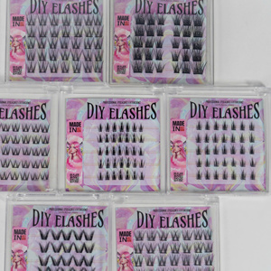 Venta al por mayor, extensiones de pestañas DIY, pestañas racimo DIY, pestañas RACIMO - Product Image 6