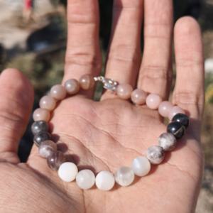 Natural Luxury Handmade Multi Lapis Lazuli Sterling <b>Silver</b> Beaded Adjustable Bracelet Healing Crystal Chain Valentine Gift <b>for</b> - Product Image 5