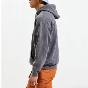 Sudaderas con Capucha Personalizadas de Estilo Lavado Ácido, 500 g/m², Hombros Caídos, 100% Algodón, Material de Alta Calidad, Ropa de Invierno, Unisex - Product Image 2