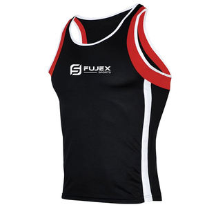 Uniforme de championnat de boxe personnalisé Kick Boxing Vest & Shorts pour hommes Ensemble de boxe unisexe de qualité supérieure - Product Image 1