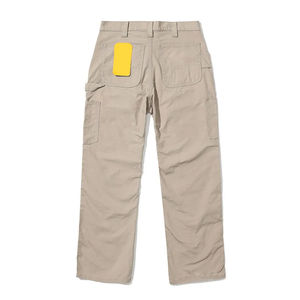 Pantalon chino en gabardine de coton extensible long pour homme, sur mesure, de haute qualité, vente en gros - Product Image 5