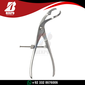 Pinzas de Acero Inoxidable para Sujeción de Huesos en Cirugía Ortopédica - Diseño de Agarre Firme, Pinzas Profesionales para Reducción de Fracturas - Product Image 5