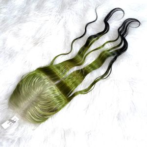 Texture chaude plus haute qualité couleur ondulée ensemble fermeture et faisceaux de 100% cheveux humains vietnamiens vrais cheveux humains 2025 - Product Image 5