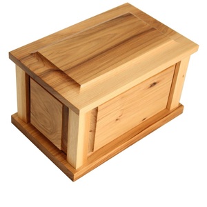 Urna para Cenizas Humanas, Urnas de Cremación, Recuerdo para Adultos, Recuerdo para Cenizas, Artículos Funerarios, Urnas de Cremación con Acabado en Nogal - Product Image 4