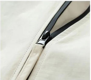 Veste coupe-vent en tissu froissé à séchage rapide personnalisée pour homme manteau anorak de rue surdimensionné pour l'été imperméable pour le golf d'événement musical - Product Image 5