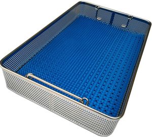 Bandeja de esterilización médica Manual de acero inoxidable de calidad superior Certificado CE Garantía de 3 años Venta al por mayor Hecho a medida Pentax - Product Image 4