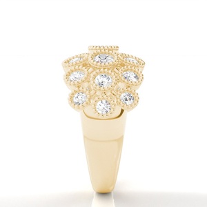 แหวนเพชรทรงกลมน้ำหนัก1.32กะรัตออกแบบได้อย่างไม่มีใครเทียบได้เหมาะสำหรับเป็นของขวัญแต่งงาน - Product Image 2