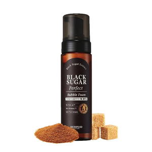 Skinfood BLACK SUGAR PERFECT <b>BUBBLE</b> FOAM 200ml Korean Skin Care Cleanser Private Label - Product Image 1