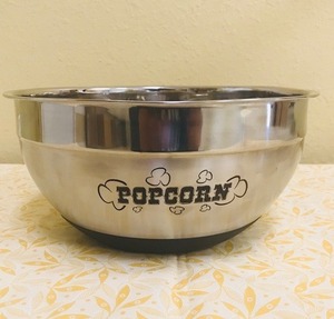 Tazón redondo de acero inoxidable ecológico para servir, tazas de palomitas de maíz personalizadas para el hogar, utensilios de cocina y cuencos de comida para fiestas, suministros - Product Image 4