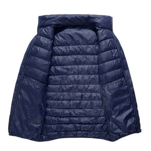 Chaqueta Acolchada para Hombre, Diseño Profesional, Corte Ajustado, Transpirable, para Invierno, Cuello Alto, Uso Casual al Aire Libre, Nailon/Poliéster - Product Image 3