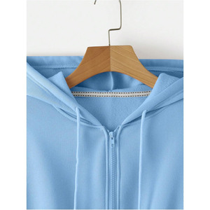 เสื้อฮู้ดแขนยาวสำหรับผู้หญิงปรับแต่งโลโก้ - Product Image 4