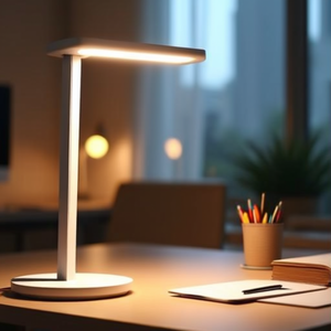 LED Desk Lamp by MAUL Metal/Plastic White 460mm Height <b>Stand</b> - Product Image 3