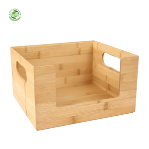 Boîte en bambou pour ranger et organiser les articles Boîte en bambou faite à la main Décoration de table pour la maison naturelle écologique Vente en gros du Vietnam - Product Image 2