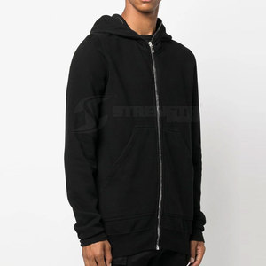 Sweats à capuche zippés de qualité supérieure, chauds pour l'hiver, sweats à capuche zippés couleur personnalisée - Product Image 3