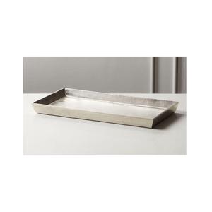 Bandeja Rectangular de Aluminio con Recubrimiento de Níquel, Diseño Clásico de Alta Calidad para Decoración del Hogar y Mesa, y Uso en la Cocina - Product Image 1