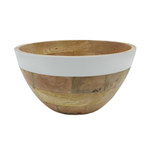 Handmade Bulk Wooden Round Shape Food Serving <b>Bowl</b> Natural Finished for Home & Hotels Tableware Food & <b>Snacks</b> <b>Bowls</b> - Product Image 5