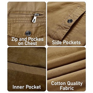 แจ็กเก็ตบอมเบอร์สำหรับผู้ชาย, แจ็กเก็ตมันหนาวน้ำหนักเบามีสไตล์เสื้อกันลมฤดูใบไม้ผลิฤดูใบไม้ร่วง - Product Image 5